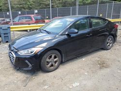 Salvage cars for sale from Copart Waldorf, MD: 2017 Hyundai Elantra ECO