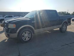 Salvage trucks for sale at Wilmer, TX auction: 2007 Ford F150 Supercrew