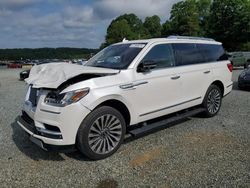 Salvage cars for sale at Concord, NC auction: 2019 Lincoln Navigator Reserve