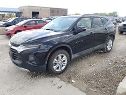 Salvage cars for sale at Kansas City, KS auction: 2022 Chevrolet Blazer 3LT