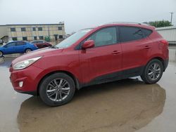 Salvage cars for sale from Copart Wilmer, TX: 2014 Hyundai Tucson GLS