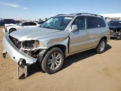Salvage cars for sale at Brighton, CO auction: 2004 Toyota Highlander