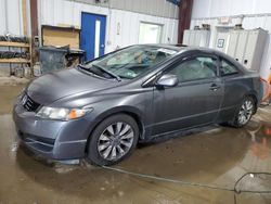 Salvage cars for sale at West Mifflin, PA auction: 2009 Honda Civic EX