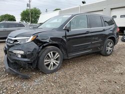 Honda Pilot EX salvage cars for sale: 2017 Honda Pilot EX