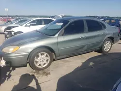 Salvage cars for sale at Grand Prairie, TX auction: 2007 Ford Taurus SE