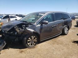 Salvage cars for sale from Copart Brighton, CO: 2016 Honda Odyssey EXL