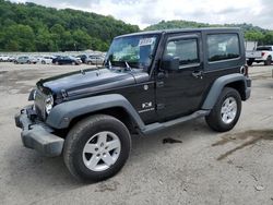 Salvage cars for sale from Copart Ellwood City, PA: 2007 Jeep Wrangler X