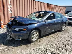 Salvage cars for sale at Hueytown, AL auction: 2018 Chevrolet Malibu LS