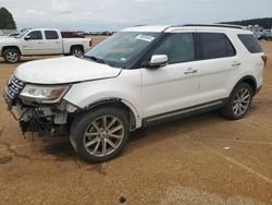 Vehiculos salvage en venta de Copart Longview, TX: 2016 Ford Explorer Limited