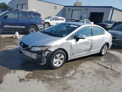 Honda Civic salvage cars for sale: 2015 Honda Civic LX