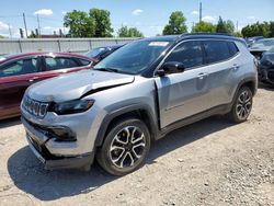 Jeep salvage cars for sale: 2022 Jeep Compass Limited