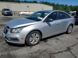 Salvage cars for sale at Exeter, RI auction: 2015 Chevrolet Cruze LS