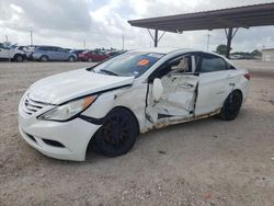 Salvage cars for sale at Temple, TX auction: 2012 Hyundai Sonata GLS