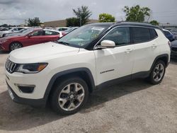 4 X 4 a la venta en subasta: 2017 Jeep Compass Limited