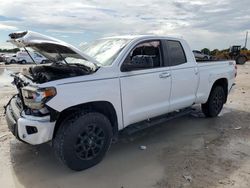 Salvage cars for sale at West Palm Beach, FL auction: 2020 Toyota Tundra Double Cab SR/SR5