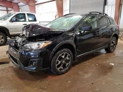 Salvage cars for sale at Lansing, MI auction: 2018 Subaru Crosstrek Premium