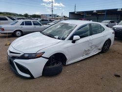 Toyota salvage cars for sale: 2021 Toyota Camry SE