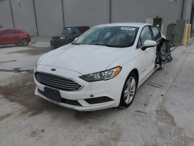 2018 Ford Fusion SE Hybrid