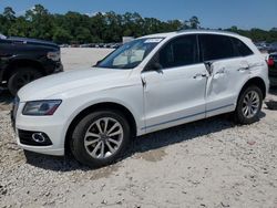 Salvage cars for sale from Copart Houston, TX: 2015 Audi Q5 Premium Plus