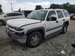 Chevrolet salvage cars for sale: 2003 Chevrolet Tahoe K1500