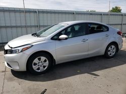 Salvage cars for sale at Littleton, CO auction: 2017 KIA Forte LX