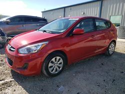 Hyundai Accent SE salvage cars for sale: 2016 Hyundai Accent SE