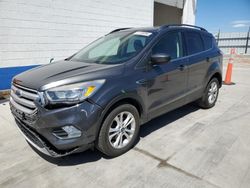 Salvage cars for sale from Copart Farr West, UT: 2018 Ford Escape SE