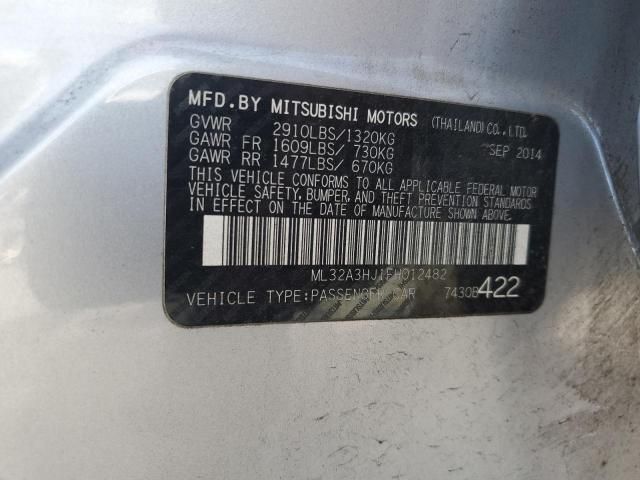 2015 Mitsubishi Mirage DE