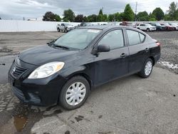 Salvage cars for sale at Portland, OR auction: 2014 Nissan Versa S