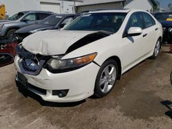 Salvage cars for sale at Pekin, IL auction: 2010 Acura TSX