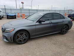 Mercedes-Benz salvage cars for sale: 2020 Mercedes-Benz C 300 4matic