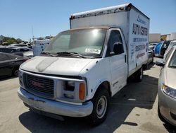 Salvage trucks for sale at Martinez, CA auction: 1998 GMC Savana Cutaway G3500