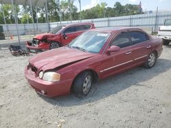 KIA Optima lx salvage cars for sale: 2003 KIA Optima LX