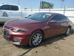 Chevrolet salvage cars for sale: 2016 Chevrolet Malibu LT