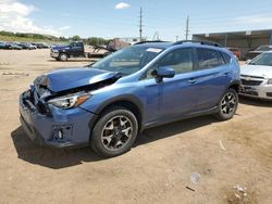 Subaru salvage cars for sale: 2020 Subaru Crosstrek Premium