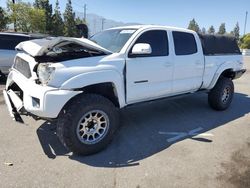 Salvage cars for sale from Copart Rancho Cucamonga, CA: 2012 Toyota Tacoma Double Cab Long BED