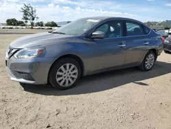 Nissan salvage cars for sale: 2017 Nissan Sentra S