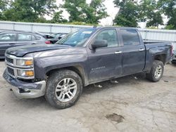 Salvage cars for sale from Copart West Mifflin, PA: 2014 Chevrolet Silverado K1500 LT