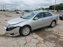 Salvage cars for sale from Copart Oklahoma City, OK: 2010 Ford Fusion Hybrid