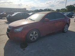 Salvage cars for sale at Wilmer, TX auction: 2012 Chevrolet Cruze LT