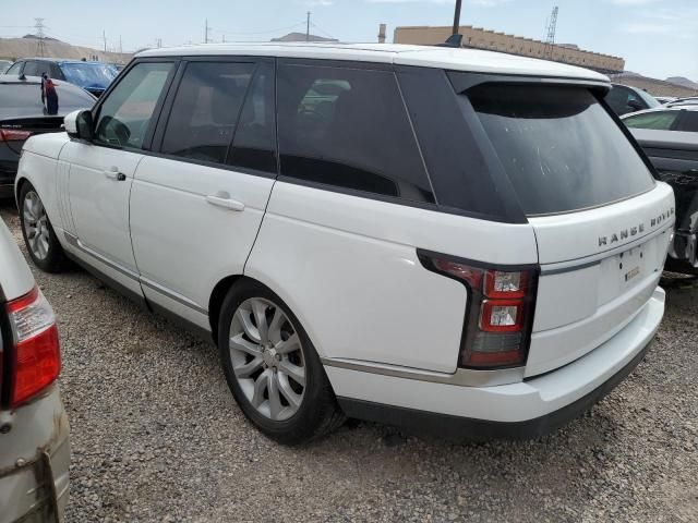 2016 Land Rover Range Rover