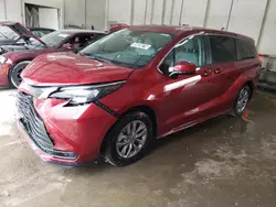 Salvage cars for sale at Madisonville, TN auction: 2024 Toyota Sienna LE