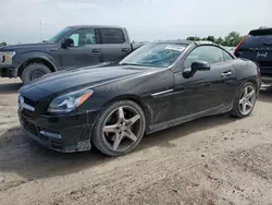 Salvage cars for sale at Houston, TX auction: 2014 Mercedes-Benz SLK 250