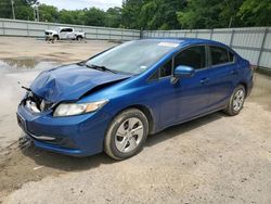 Salvage cars for sale at Shreveport, LA auction: 2014 Honda Civic LX