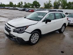 Salvage cars for sale at Bridgeton, MO auction: 2018 Subaru Outback 2.5I
