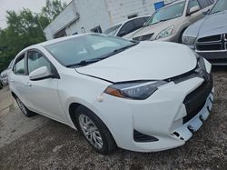 Salvage cars for sale at Columbus, OH auction: 2019 Toyota Corolla L