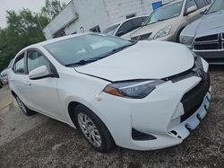 Salvage cars for sale from Copart Columbus, OH: 2019 Toyota Corolla L