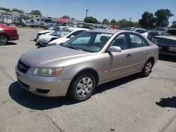 Hyundai Sonata gls salvage cars for sale: 2007 Hyundai Sonata GLS