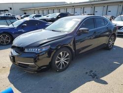 Salvage cars for sale at Louisville, KY auction: 2015 Acura TLX