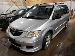 Salvage cars for sale from Copart Anchorage, AK: 2003 Mazda MPV Wagon